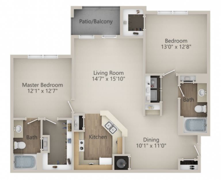 Floor Plans Terraces at Fall Creek